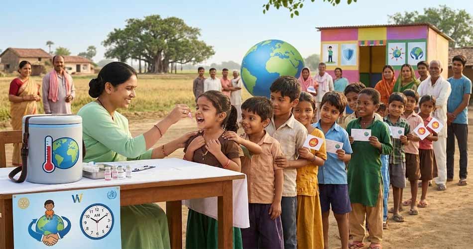 विश्व पोलियो दिवस: इतिहास, महत्व, भारत की ऐतिहासिक जीत और पोलियो-मुक्त दुनिया का संकल्प